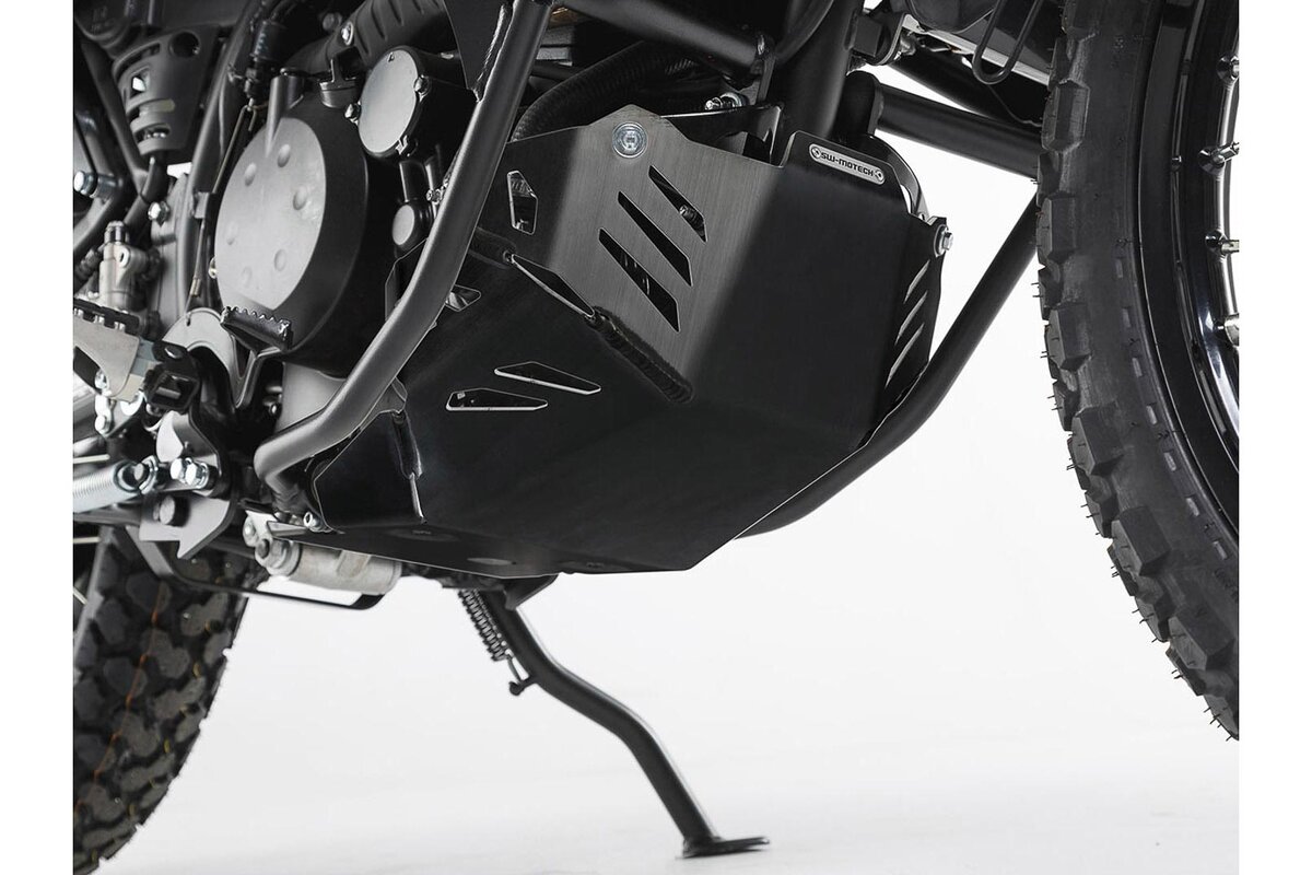 SW-Motech Kurbelgehäuseschutz Schwarz Kawasaki KLR 650 Ab 2008