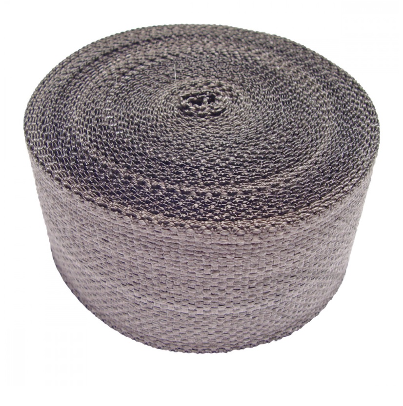 Auspuffband grau 10 m x 50 mm x 2 mm