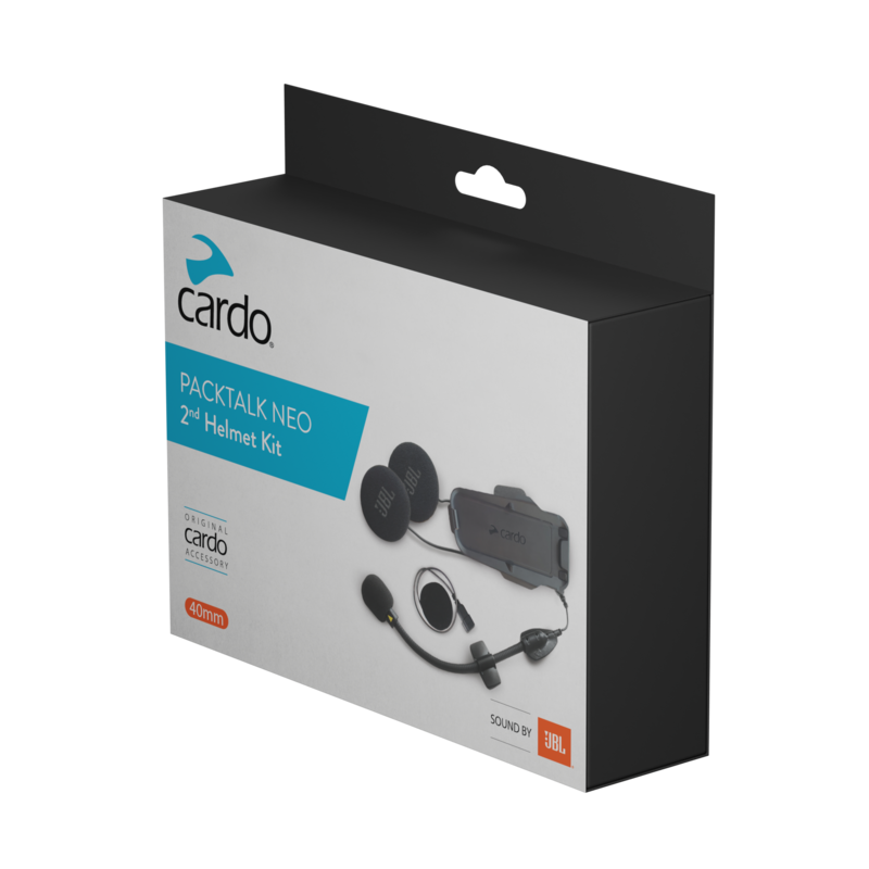 Cardo Packtalk Neo Zweithelm-Montagekit - JBL