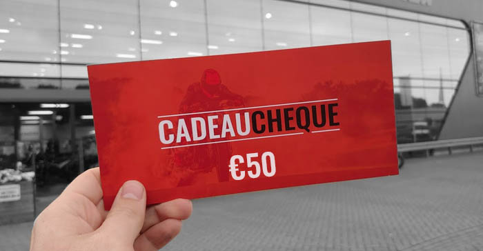 Geschenkgutschein 50 Euro für Motorcorner & Motorcenter Venlo