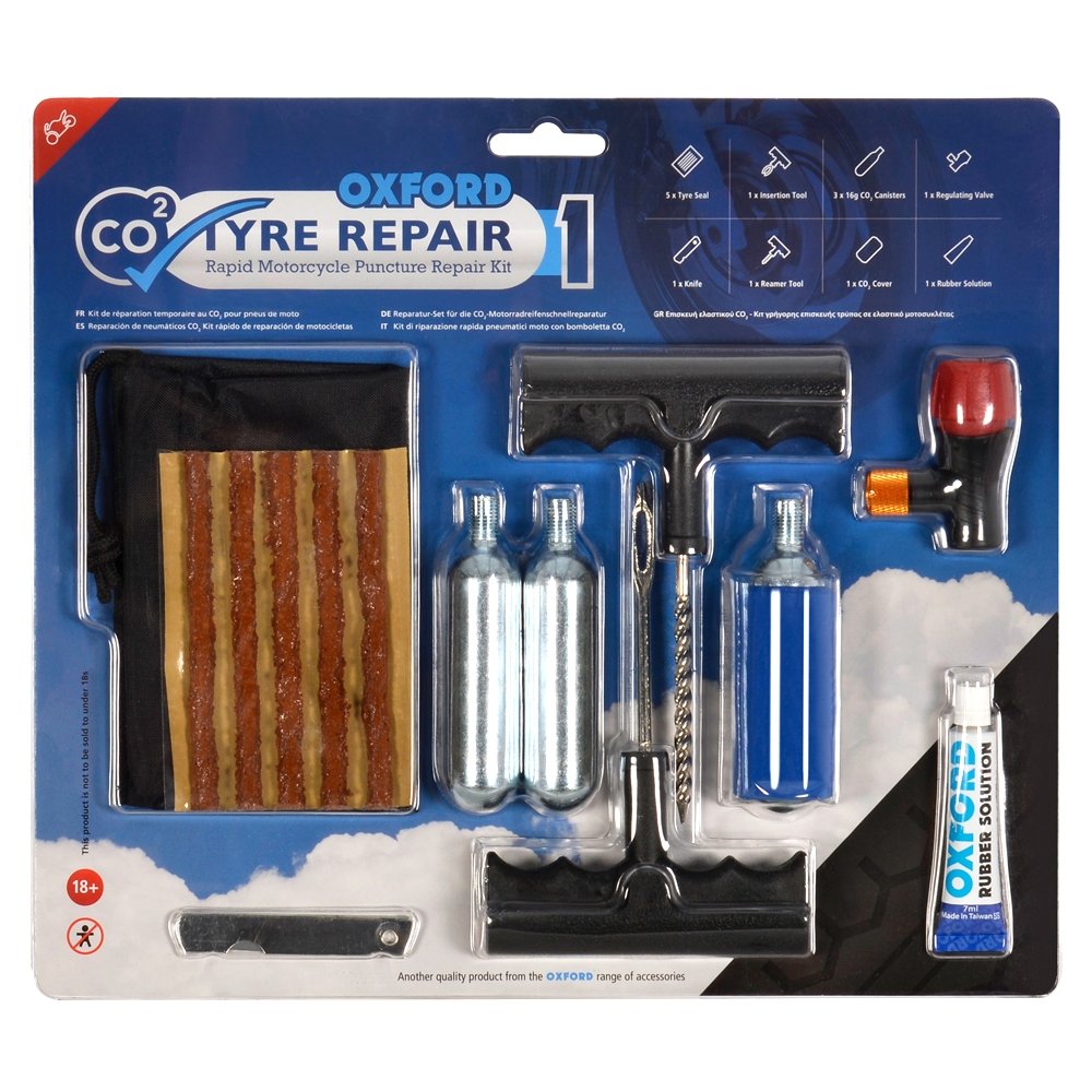 Oxford CO2-Reifenreparaturset
