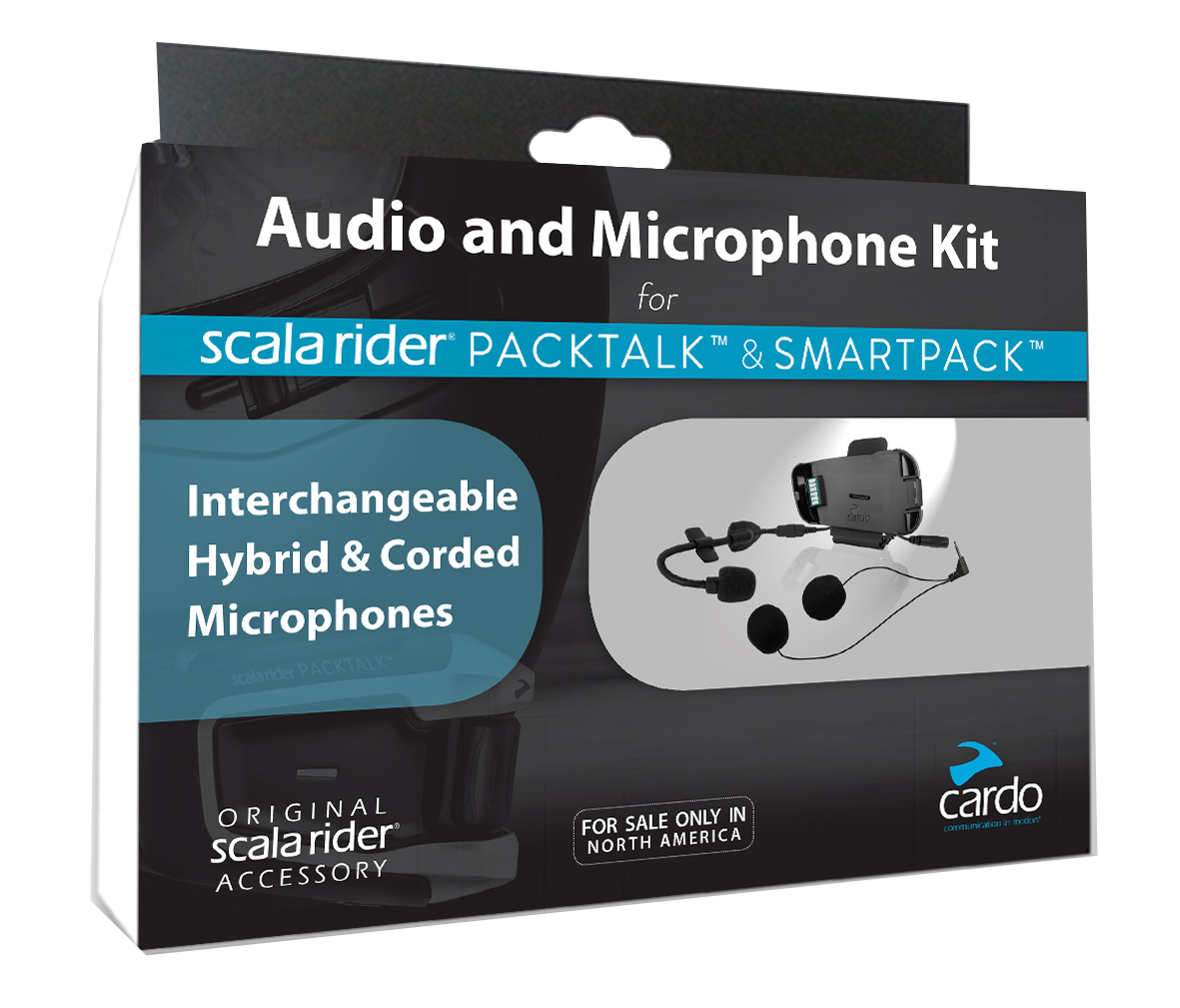 Cardo Audio Kit für Packtalk-Kommunikationssysteme