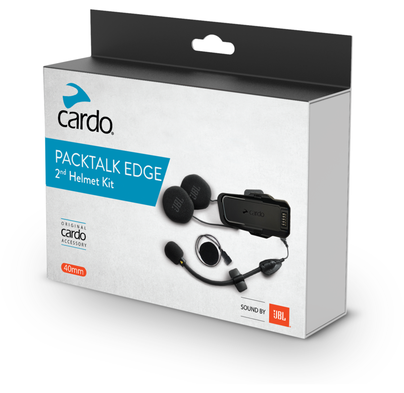 Cardo Packtalk Edge Zweithelm-Montagekit