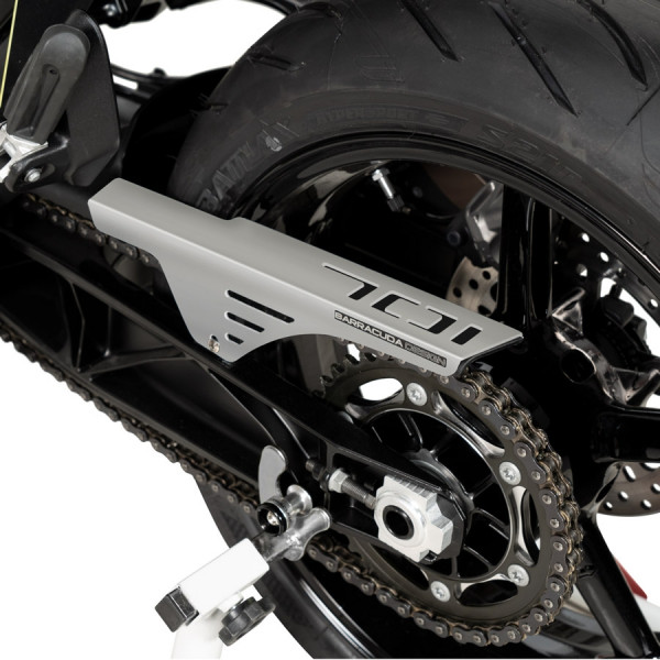 Barracuda Alu Kettenschutz / Schutz Husqvarna 701 Svartpilen 2018 und später