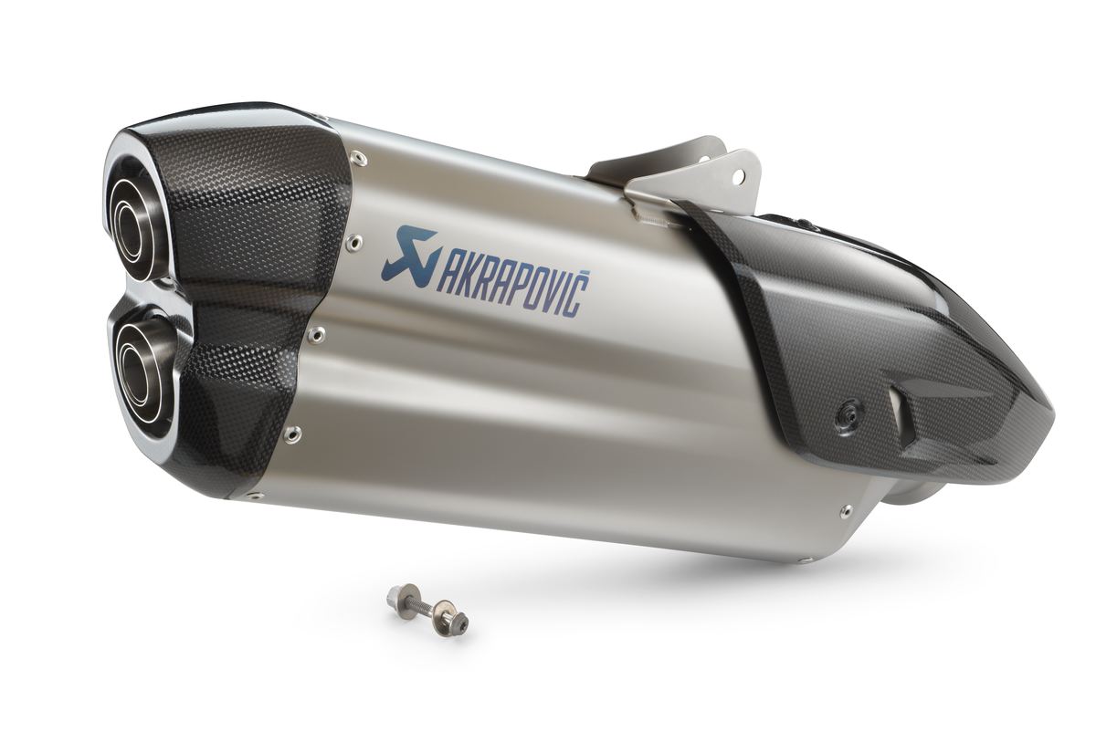 Akrapovic Auspuff Titan Slip-On KTM 1290 Adventure R / S von 2021
