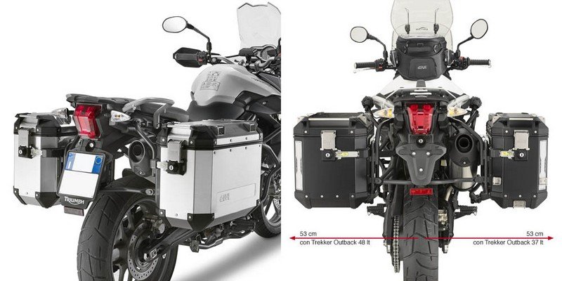 Givi PL6401CAM Seitenkofferträger Triumph Tiger 800 / 800 XC / 800 XR 2011-2017