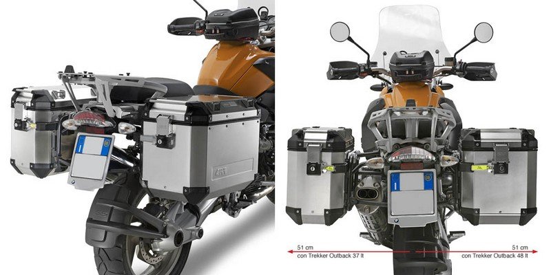 Givi PL684CAM Seitenkofferträger BMW R 1200 GS / R 1200 GS Adventure