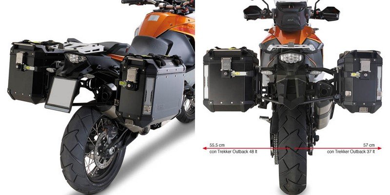 Givi PL7705CAM Seitenkofferträger KTM 1050 / 1090 / 1190 / 1290 Super Adventure / R / S