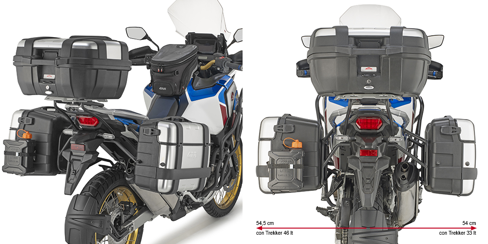Givi PLO3118MK Seitenkofferträger Monokey Suzuki V-Strom 1050 / V-Strom 1050 XT