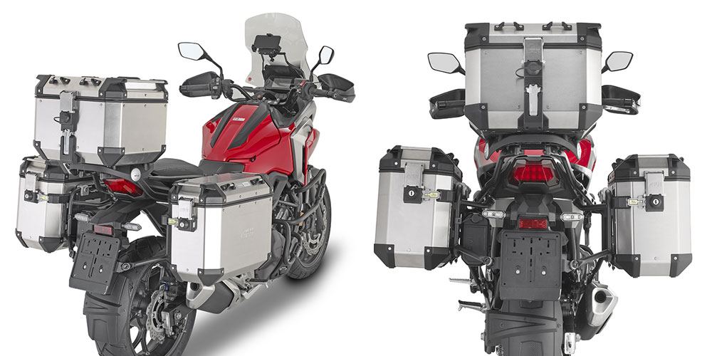 Givi PLO1192CAM Seitenkofferträger für Trekker Outback Seitenkoffer Honda NC 750 X ab 2021