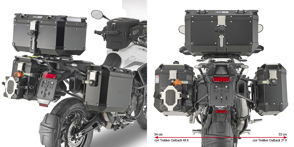 Givi PLO6415CAM Seitenkofferträger Triumph Tiger 900 GT / Pro / Rally / Pro Ab 2020
