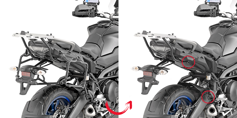 Givi PLR2139 Monokey Seitenkofferträger Yamaha Tracer 900 / Tracer 900 GT 2018-2020