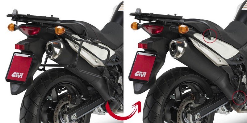 Givi PLR3101Seitenträger Suzuki DL650 V-STROM für Monokey Koffer