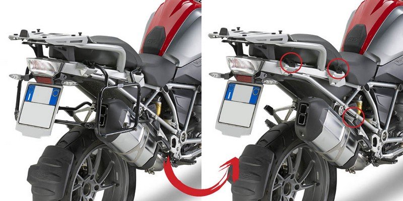 Givi PLR5108 Seitenkofferträger BMW R 1200 GS / Adventure / R 1250 GS / Adventure