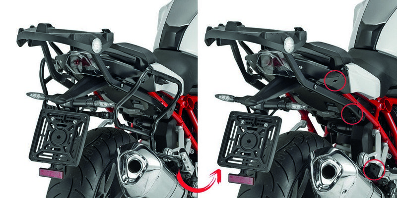 Givi PLXR5117 Seitenkofferträger BMW R 1200 R / RS / R 1250 R / RS