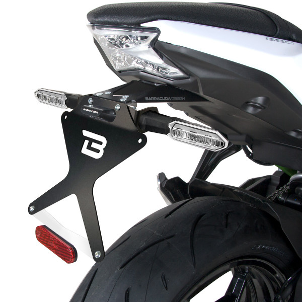 Barracuda Kennzeichenhalter für Originalblinker Kawasaki Z 650 Ab 2017
