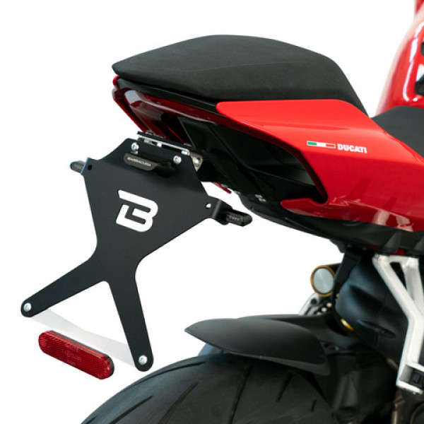 Barracuda Kennzeichenhalter für Original Blinker Ducati Panigale V4 / StreetFighter V4 2020-2021
