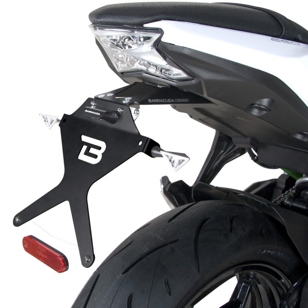 Barracuda Kennzeichenhalter Kawasaki Z 650 / Ninja 650 2017-2021