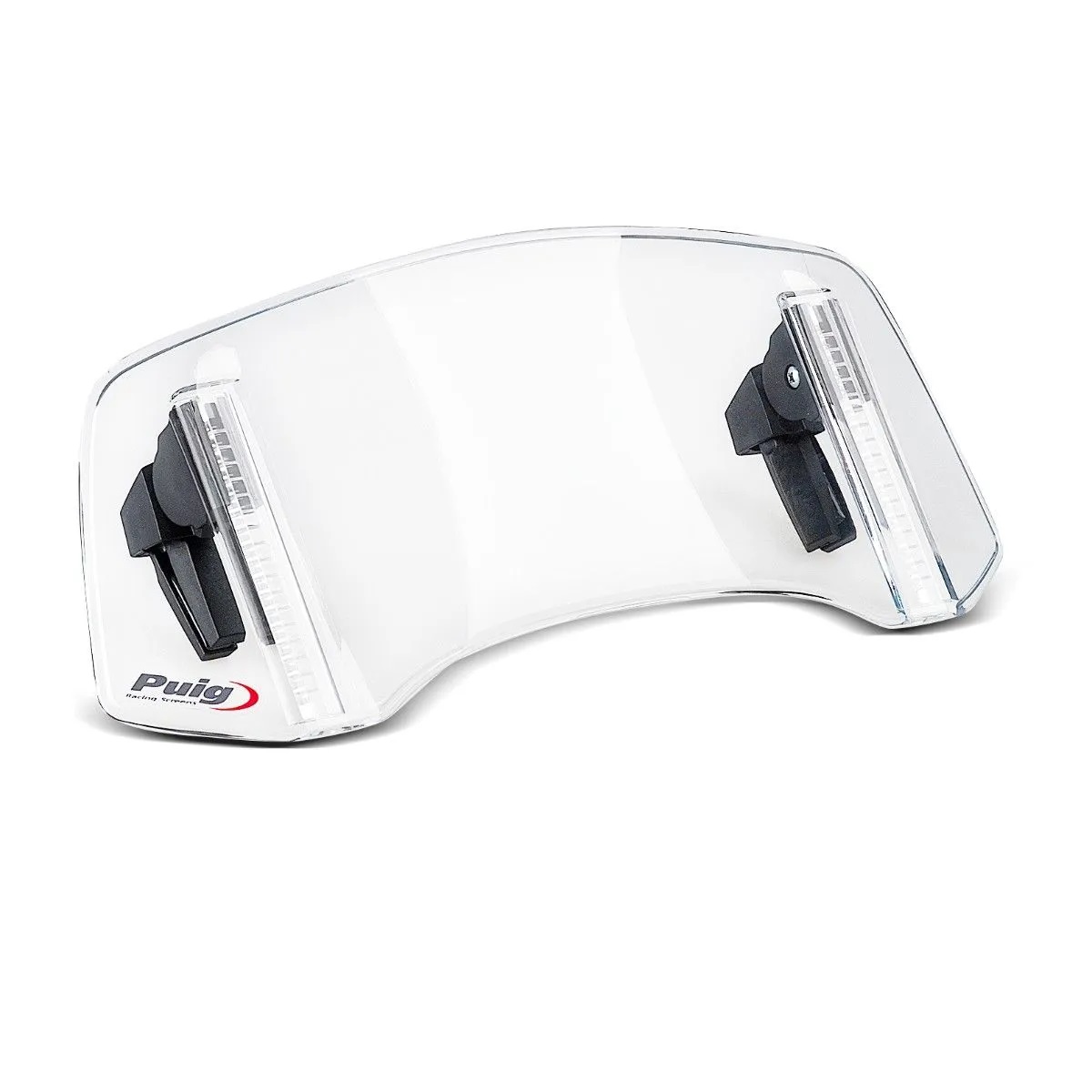 Puig Verstellbares Windshild-Spoiler 2.0 Clip-On Clear 300 x 130 MM