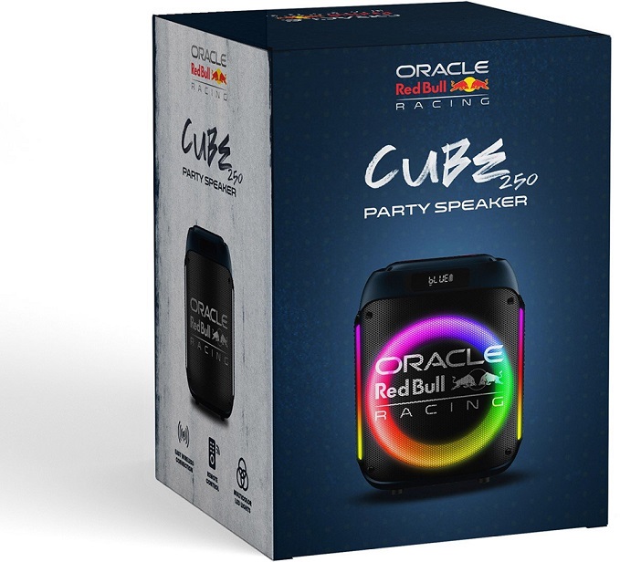 Red Bull Cube RB-SK250 Boombox 40W Party Lautsprecher