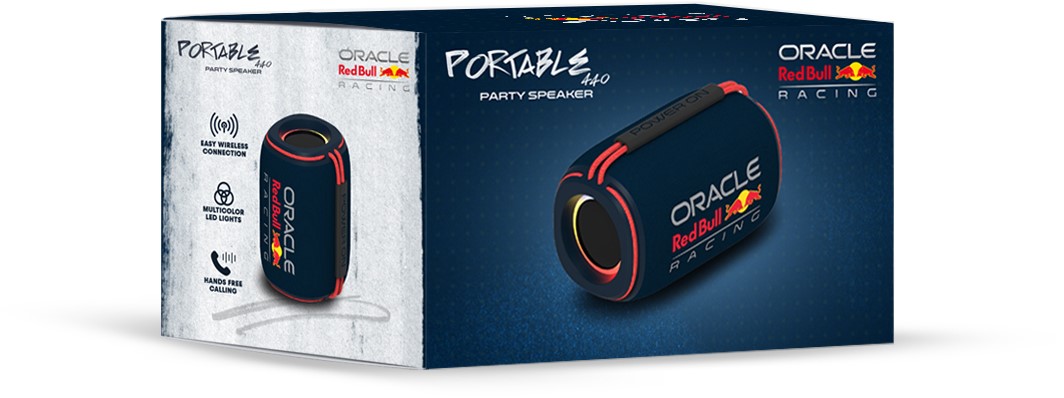 Red Bull Tragbarer RB-SK440 Bluetooth-Lautsprecher 10 W