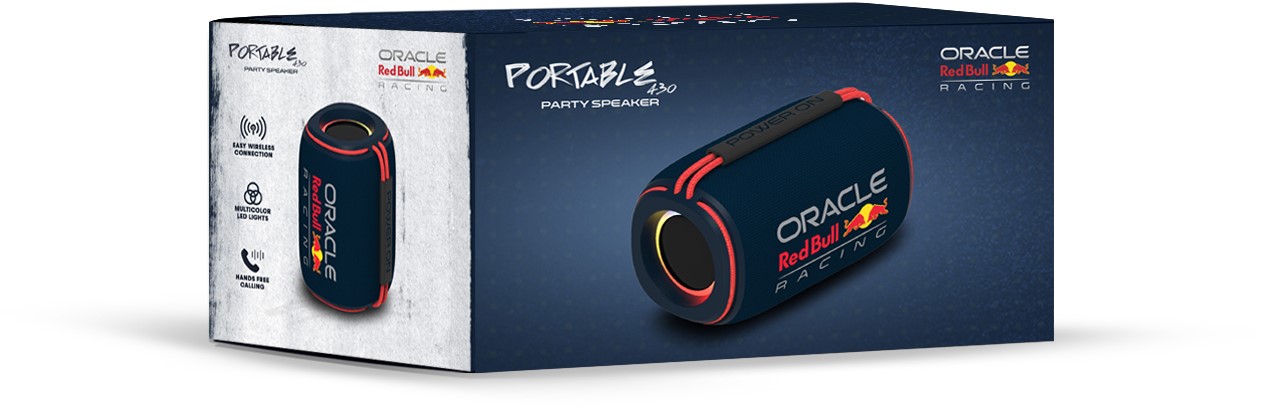 Tragbarer Red Bull RB-SK430 Bluetooth-Lautsprecher 15 W