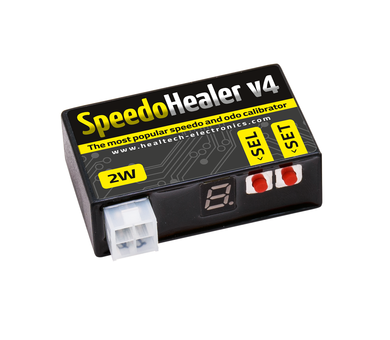 Healtech SpeedoHealer V4 Set SH-WSS Universal mit Geschwindigkeitssensor