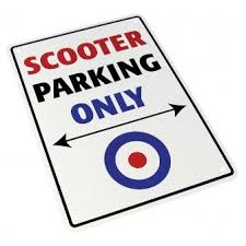 Parkschild Scooter parking