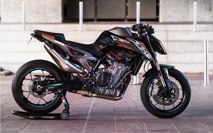 Bagoros ROKON Aufkleber-Set für KTM 790 Duke und 890 Duke – LIMITIERTE AUFLAGE