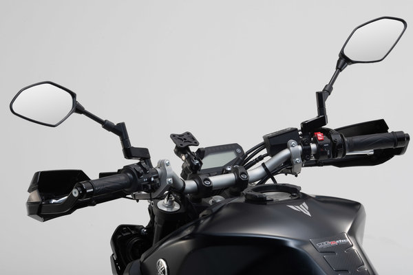 SW Motech GPS Mount Black voor Moto Guzzi V85 TT (19- )