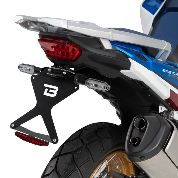 Barracuda Kennzeichenhalter Honda CRF 1000 L Africa Twin ab 2020 für Originalblinker