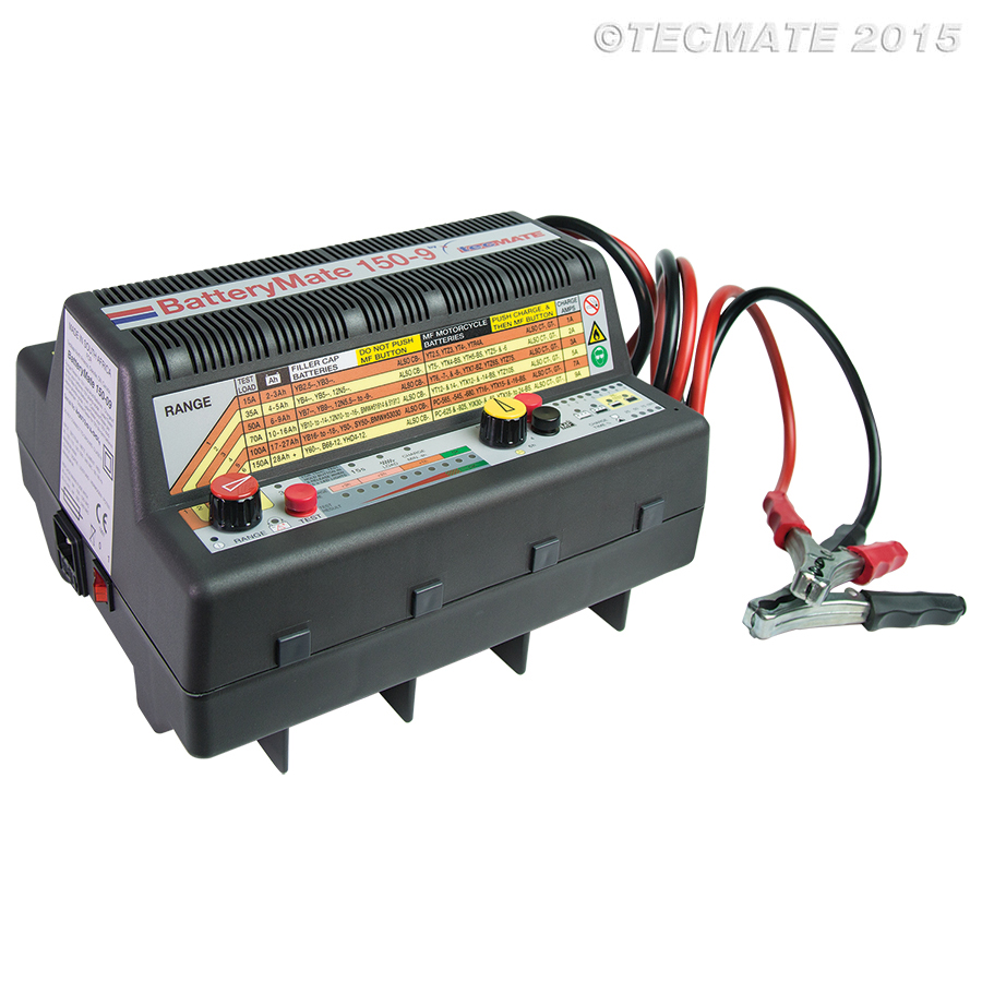 Optimate BatteryMate 150-9 Professionelles Werkstattladegerät / Tester