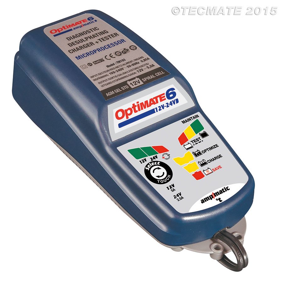 Optimate 6 Batterieladegerät / Wartungsgerät  12 und 24 Volt TM194