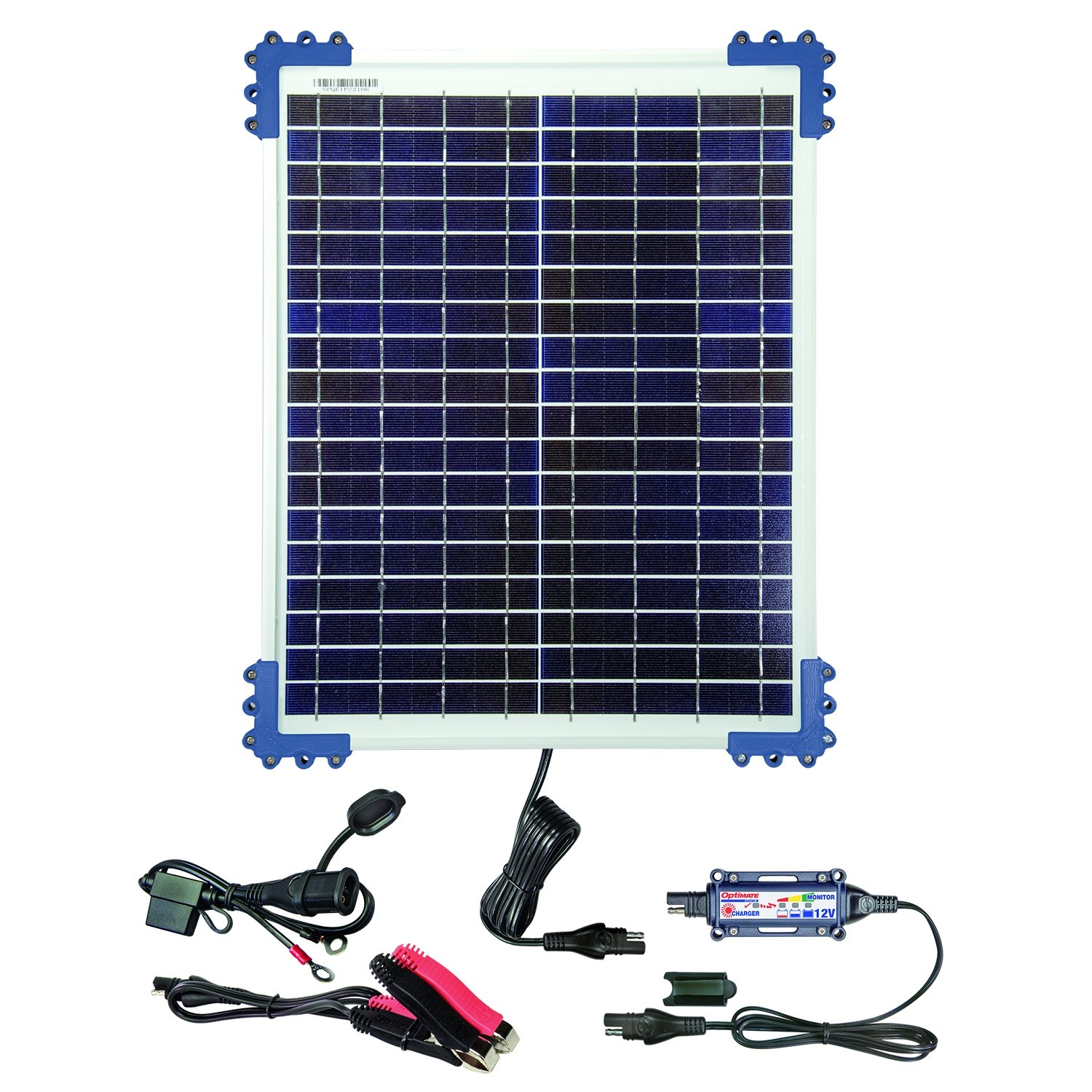 Optimate Solar Batterieladegerät / Wartungsgerät TM522 mit 20 Watt Solarpanel