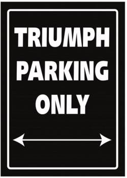 Parkschild Aprilia Parking