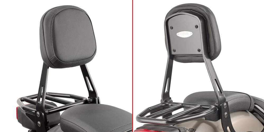 Givi TS1160B Beifahrer-Rückenlehne mit kleinem Gepäckträger Honda CMX 500 Rebel