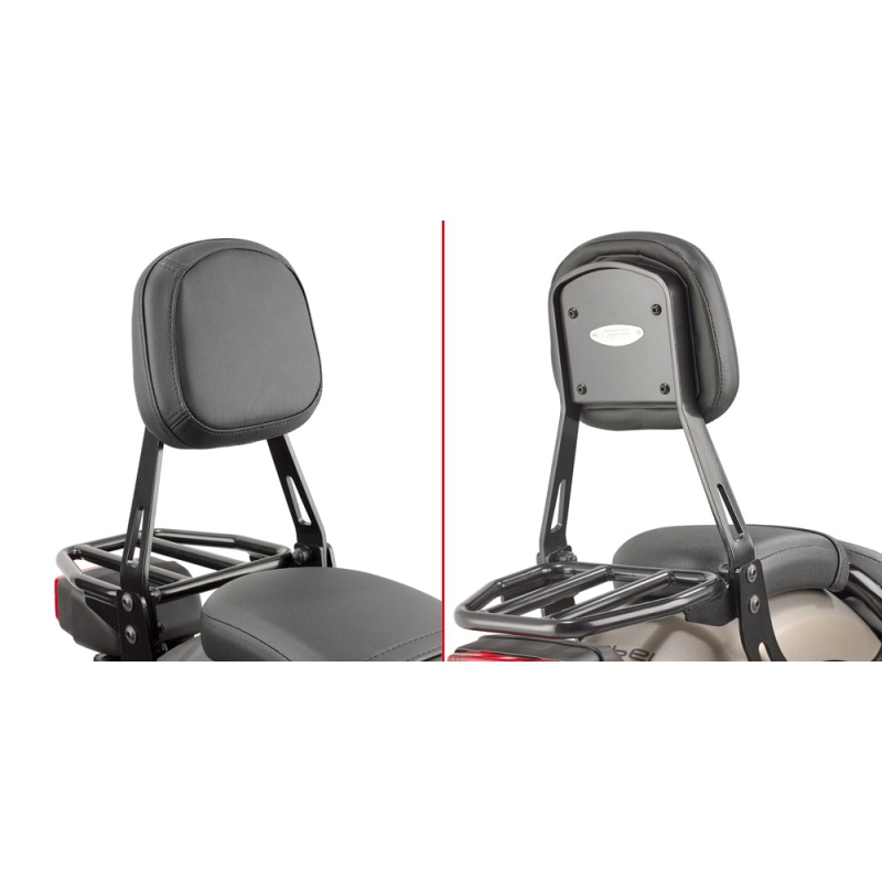 Givi TS1194B Beifahrer-Rückenlehne mit kleinem Gepäckträger Honda CMX 1100 Rebel