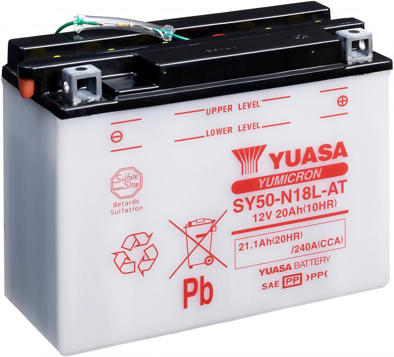 Yuasa Accu SY50-N18L-AT motorfiets accu (zonder zuur)