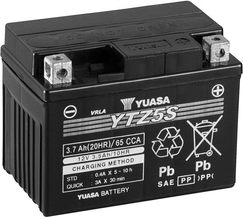 Yuasa Batterie YTZ-5 Gel-Version für das Motorrad