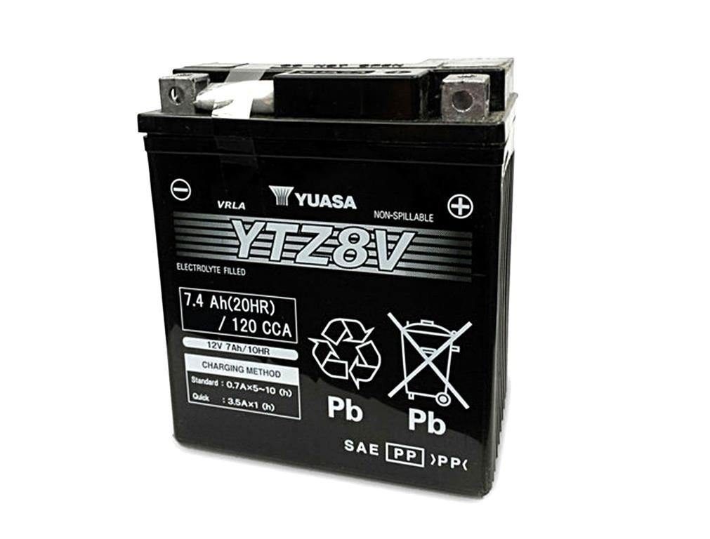 Yuasa Batterie YTZ-8V  Gel-Version für das Motorrad