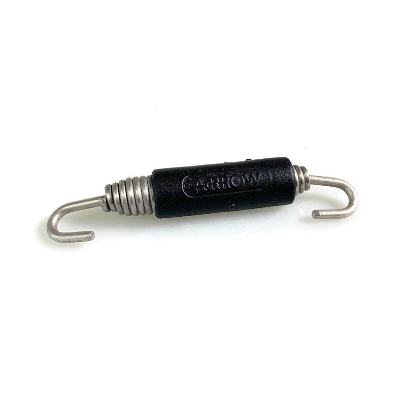 ARROW Zugfeder 80 mm mit U-Haken mit Gummi