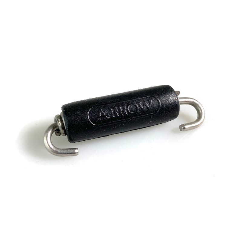 ARROW Zugfeder 60 mm mit U-Haken mit Gummi