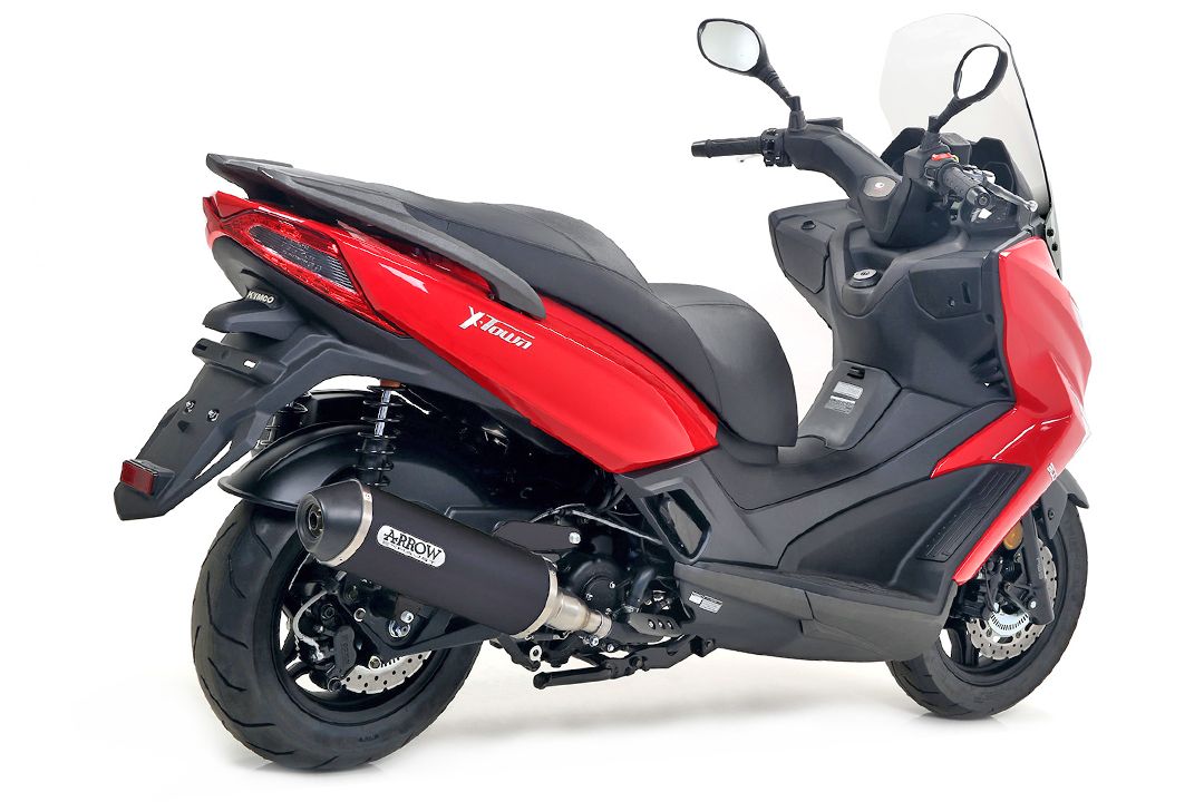ARROW DARK Urban Motorrad Auspuff für Kymco X-Town 300 ab 2016