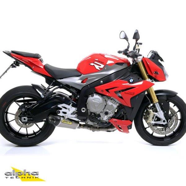 ARROW Komplette Titan-Motorradauspuffanlage WORKS COMPETITION für BMW S1000R 2014 bis 2016