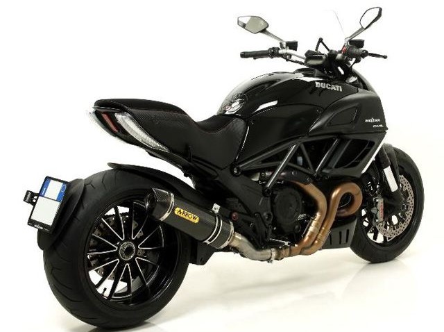 ARROW RACE TECH Motorrad Auspuff für Ducati Multistrada und Diavel von 2010 und 2011