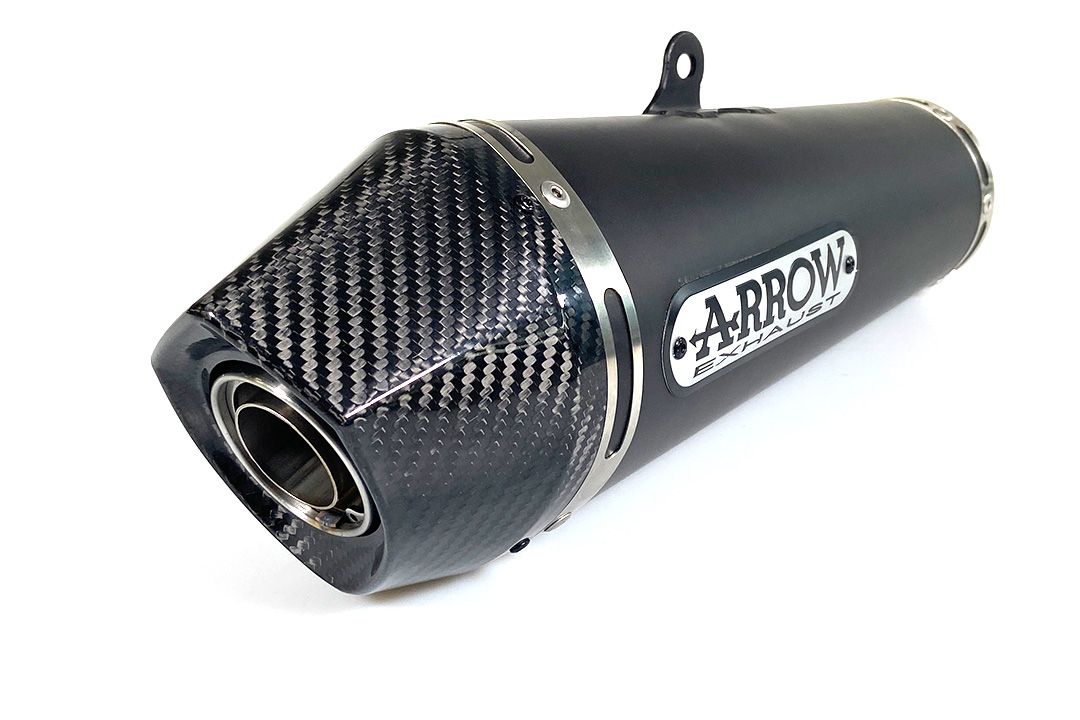 ARROW Dark XKONE Motorrad Auspuff für Yamaha MT07 RM04 ab 2014