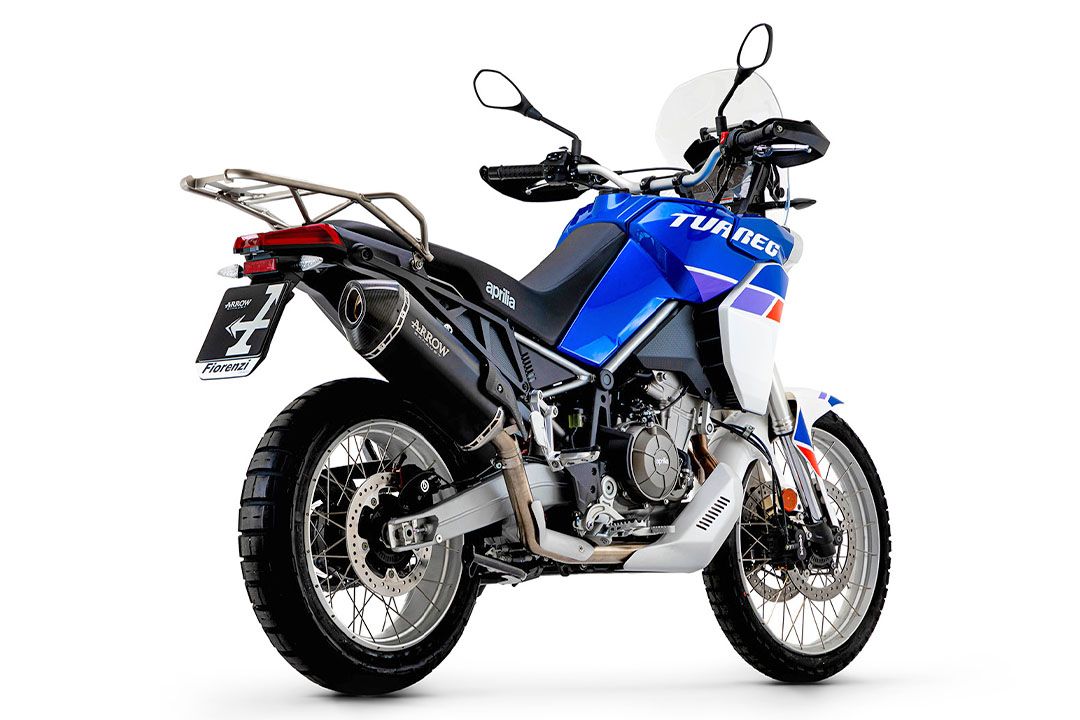 ARROW Dark SONORA Motorrad Auspuff für Aprilia Tuareg 660 ab 2022