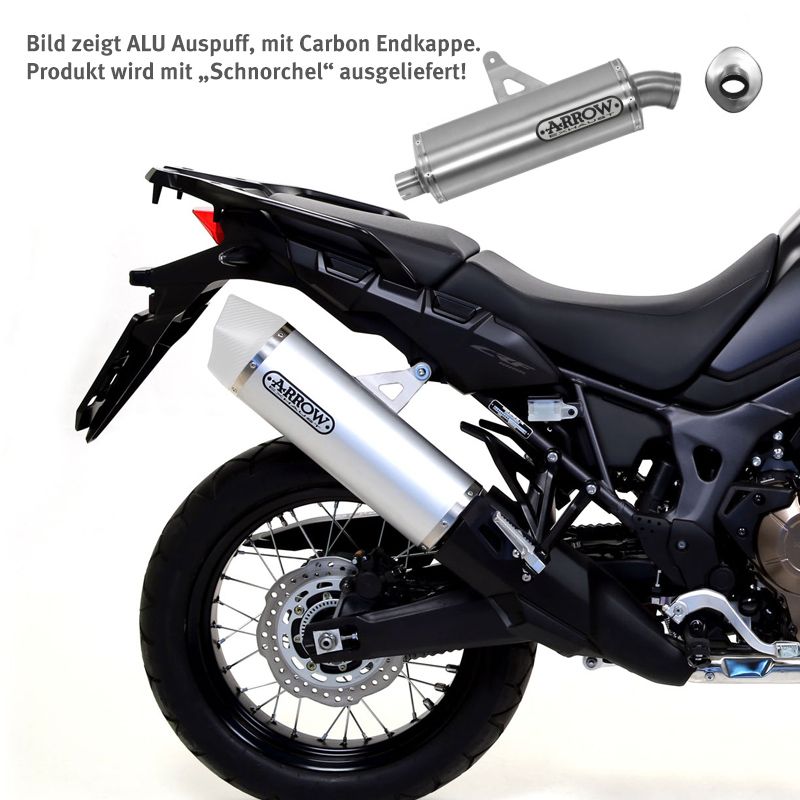 ARROW Maxi RACE-TECH Motorrad Auspuff für Honda CRF1000L Africa Twin ab 2016